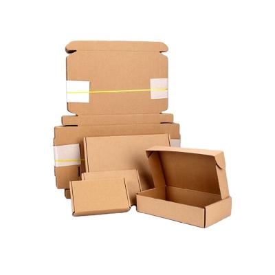 China Recyclable Take A Sample For Shipping One Cent Shoes Wholesale Clothing Underwear Box Corrugated Folding Packaging Boxes for sale