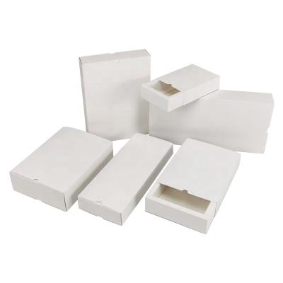 China Recyclable Take Sample For Wholesale Cheap Candy Deep Rolls Paper Boxes Square Cent Drawer Cupcake Craft Packaging for sale