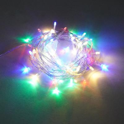 China OEM Yard Room Decoration RGB Light Waterproof Colorful Strip Indoor Fairy Twine Design Indoor Available For Holiday Christmas for sale