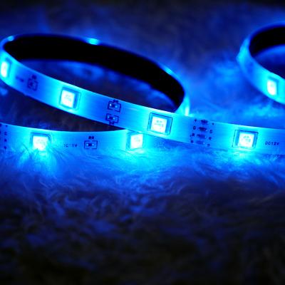 China Residential customizable flexible 3 meters RGB 5050 waterproof smd led strip DC 12V led strip light with remote for sale