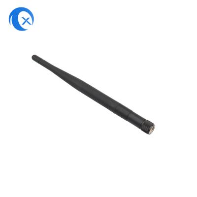 China 2.4G 5.8g High Gain 5dBi Dual-Band Antenna Foldable External WiFi Antenna Rubber Antenna with SMA Male for Routers for sale