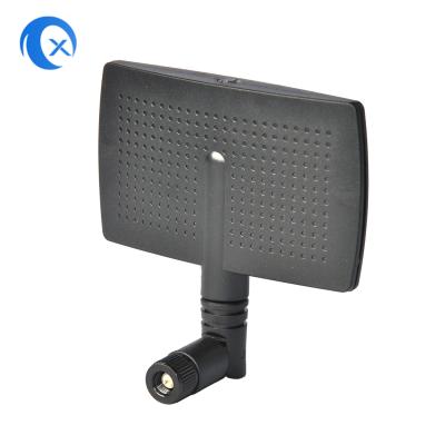 China 2.4G External 8dBi Directional WiFi Antenna with SMA Male Inner Hole Wireless Router Flat Radar Antenna for sale