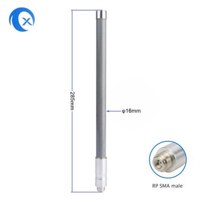 China Waterproof RP SMA Connector High Gain Ultra Wideband Fiberglass Antenna for sale