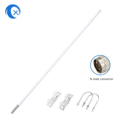 China N Female Connector 8dBi LoRaWAN Fiberglass Antenna for sale