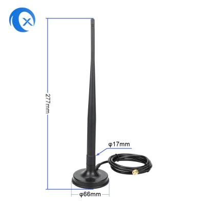 Chine Antenne magnétique masculine de bâti du connecteur 4G LTE de SMA avec le câble LMR195 à vendre