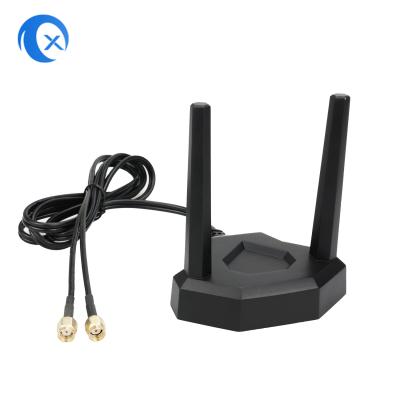 Chine antenne magnétique de 2.4GHz 5GHz WiFi avec le connecteur masculin de RP SMA à vendre