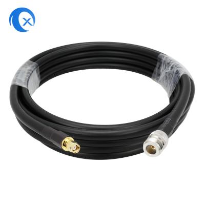 China N-tipo de pequenas perdas fêmea dos conjuntos de cabo coaxial de LMR 400 RF ao conector macho de RPSMA à venda