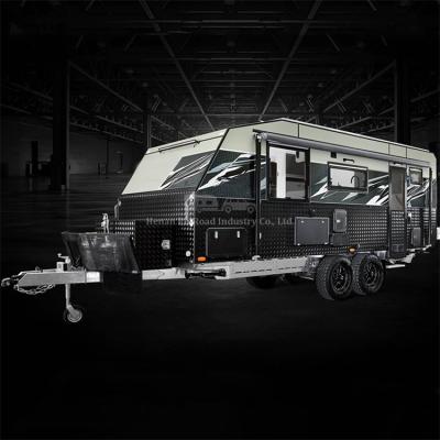 China 22ft Luxury Independent Off Road Motorhome RV Caravan Australian Standard Suspension Off Road Heavy Duty Travel Trailer for sale