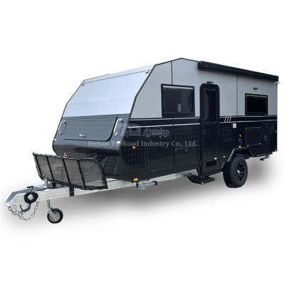 China Cheap High Quality Hot High Intensity Mobile Motorhome Toy Hauler Caravan Off Road Camper Travel Trailer for sale