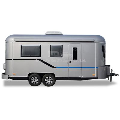 China American Standard 2 Room 4 Person Aluminum Luxury Camper Caravan Affordable Standard Motorhome Airflow Travel Trailer for sale