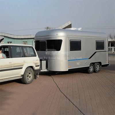 China High Intensity Van Camping Caravan Mini Travel Off Road Motorhomes Room RV 2 Room Airstream Home Camper Trailers for sale