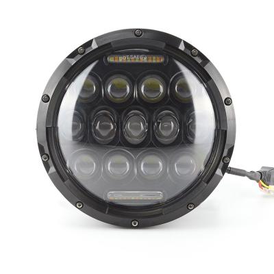 China PC+Aluminum 7 Inch LED Headlight 39W Harley Motorcycle LED Lamp Headlamp Automotive Modified General Headlamp for sale