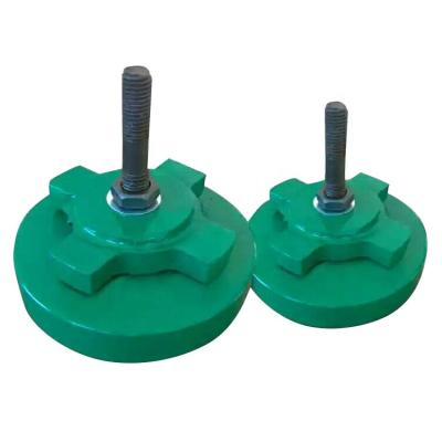 China Heavy Industry Cheap Price Adjustable Industrial Isolation Mount Anti Vibration Pad Leveling Pad Foot Machine Feet For Machine for sale