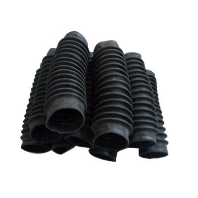 China Easy To Disassemble 2022 New Dust Proof Nylon Rubber Oil Proof Waterproof Round Bellows Cover For Hydraulic Cylinders for sale