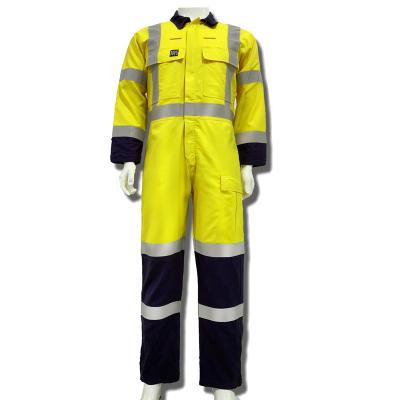 China Customizable High Quality Flame Retardant Rip-Stop Work Coverall (FR) Te koop