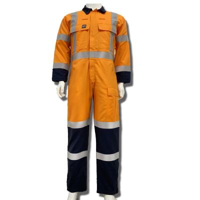 China FR Fire Retardant Coveralls Bow Flame Retardant Clothing Coverall Rated for sale