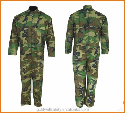 China Tank Anti Shrink Military Camouflage Suit Army Protective Suit Te koop