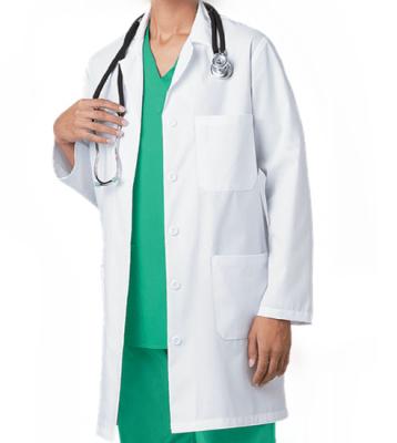 China High Quality Breathable Doctors/Lab Cotton Coat à venda