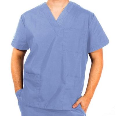 中国 Comfortable Chest Pocket Hospital Uniform , Fashionable Women Nurse Uniform Designs Medical Europe Scrubs Suit 販売のため