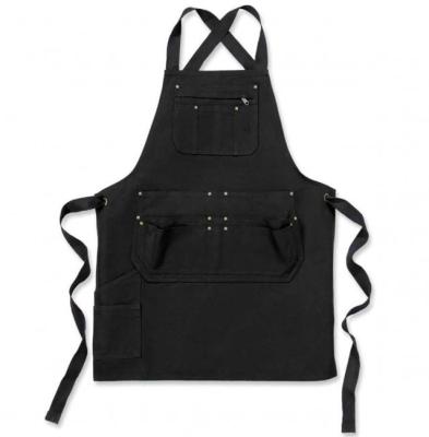 中国 Bartender Florist Hairdresser Uniforms Non-Toxic Leather Wristbands Can Be Hungdenim Bib Apron 販売のため