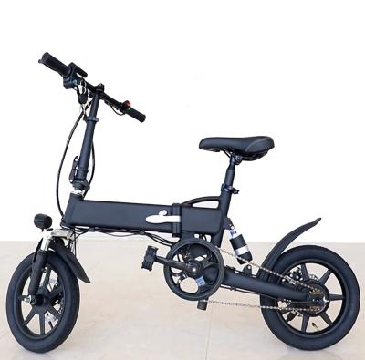 China 14 Inch Two Wheels Aluminum Alloy Factory Price Fast Delivery High Speed ​​Safe Pedal Assist Moped Electric Ebike Cycle for sale