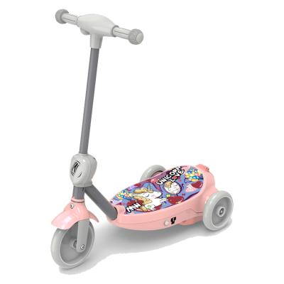 China New Style Child Electric Scooters Folding 3 Wheels E-scooter Self Balancing Kids Scooter With Bubble for sale