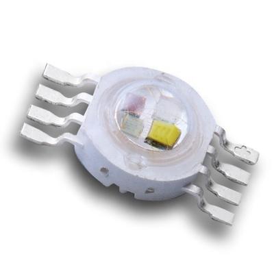 China AlGaInP Rgbw 4in1 Emitting High Power 4w 8w 12w Multi Color Led Chip for sale