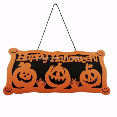 China Felt Felt halloween hanging pumpkin decoration for sale