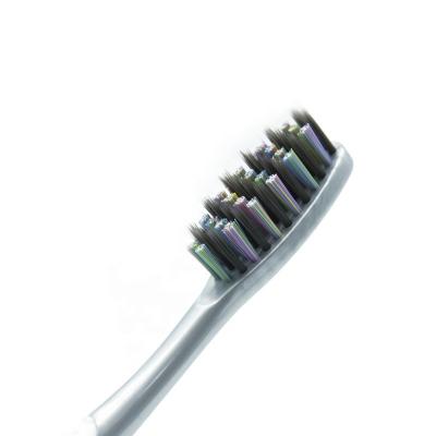 China LMK home tending hot products spiral hair soft single toothbrush adult comfortable toothbrush 4 colors for sale