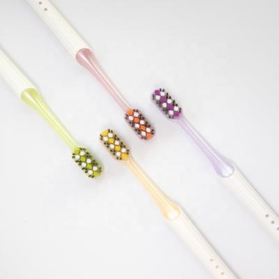 China LMK ordinary soft hair toothbrush can be customized logo OEM processing for hotel tourism family use for sale