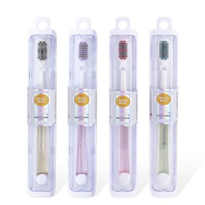 China Portable Soft Bristle Travel Soft Bristle Personalized Custom Packing Plastic Toothbrush No.108 for sale