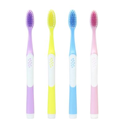 China Hot Selling OEM ODM Wholesale Cheap Adult Soft Hair Travel Plastic Manual Toothbrush for sale