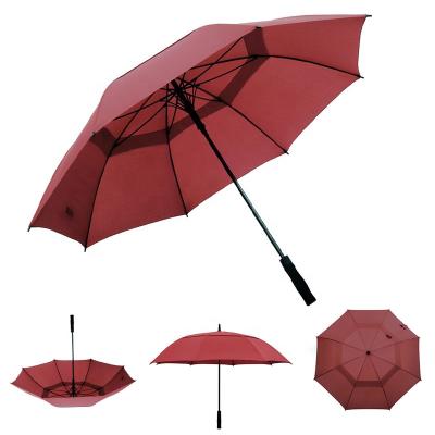 China Promotion Premium 30inch 8k Minimalist High Quality Storm Match Color Double Skin Super Light Super Sun Sun Make Heavy Duty Golf Umbrella Sleeves for sale