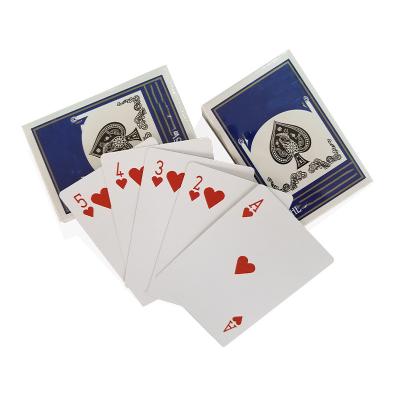 China Party Entertainment Custom Logo Printing Cardboard Paper Table Poker Playing Cards Advertising Poker for sale