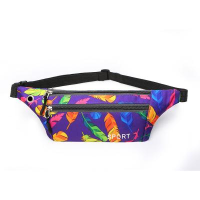 China Wholesale Water Proof Printed Nylon Pussy Pack Sports Waist Bag for sale