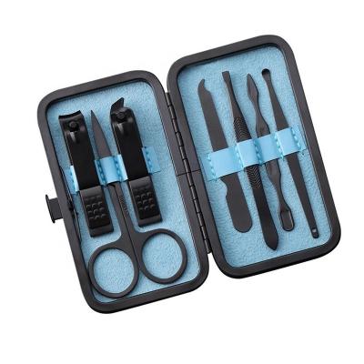 China 7 Pieces Stainless Steel Nail Cutter Kit Ready to Ship Clippers 7 Pieces Stainless Steel Nail Cutter Kit Nail Care Manicure Clippers Set for sale