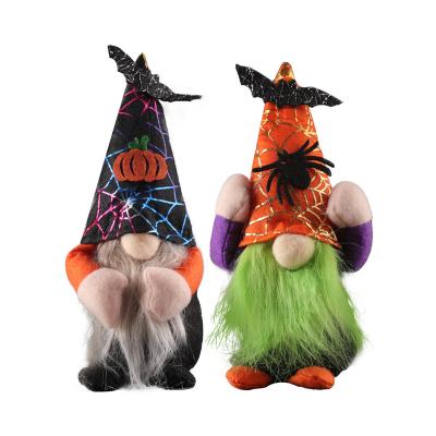 China Nordic Rudolph Doll Pumpkin Spider Halloween Style Children Decoration Props Faceless Scene for sale