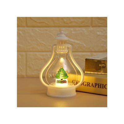 China Nordic Style LED Lights Children's Handmade Christmas Decorations Window Decoration Creative Pendant Christmas Tree Props for sale