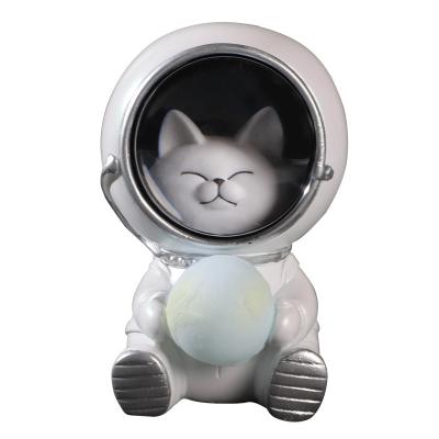 China Wholesale Europe Galaxy Astronaut Creative Home Desktop Decoration Lamp Living Room Decorations Graduation Gifts Small for sale