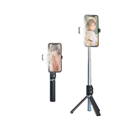 China Take Photo Hot Selling Cheap Custom Stainless Black Mobile Phone Selfie Stick for sale