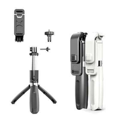 China Tripod/1000mmheight best selling BT L02 selfie stick portable remote control tripod is suitable for mobile phone camera photography for sale