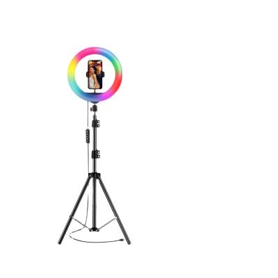 China Manual-wired Control New Product RGB Ring Light Dancing With Rhythm Music Follow RGB Ring Light Dancing With Colorful Rhythm RGB Light for sale