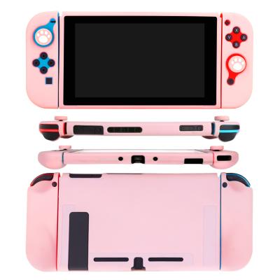 China Wholesale Nintend Durable Soft Colorful Switch Case Game Console Accessories TPU Shell Protective Case Cover For Switch for sale