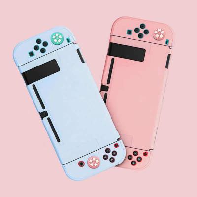 China For Nintendo DS Coloful Case Protector Hard Housing Shell For Nintendo Switch Console Nintendo Switch Cover Device Shell for sale