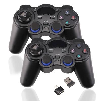 China Gamedpad 2.4G Wireless Game Controller Micro Joystick Gamepad With USB OTG Converter Adapter For Android TV Box For PC PS3 r57 for sale