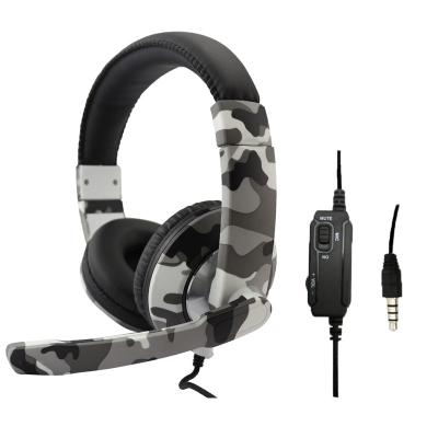 China SEZ-A7 Sound Headset Support P4/PC X-ONE Perfect Camouflage Colors In-Ear Wired Gaming Headphones SEZ-A7 With BSCI Testing Reports, ISO9001 for sale