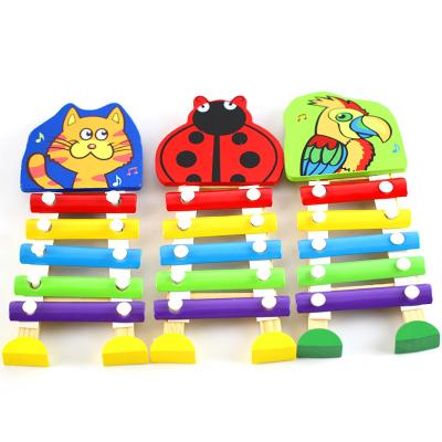 China Environmental Protection Wholesale Customized Good Quality Cartoon 3 Designs Child Musical Toys Animal Blow Piano For Kid Toys for sale