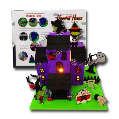 China Scum 2021 New Designs Halloween Castle Craft Kits for sale