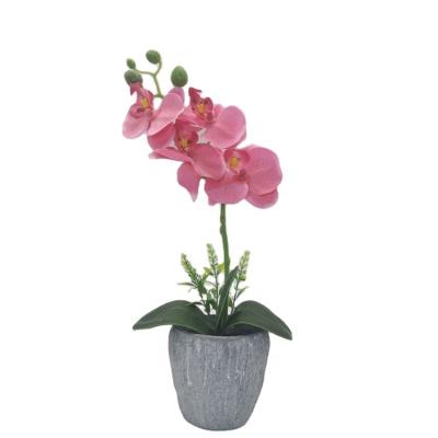 China High popular Eco-friendly artificial Planta simulation artificial flower phalaenopsis orchid silk flower for sale