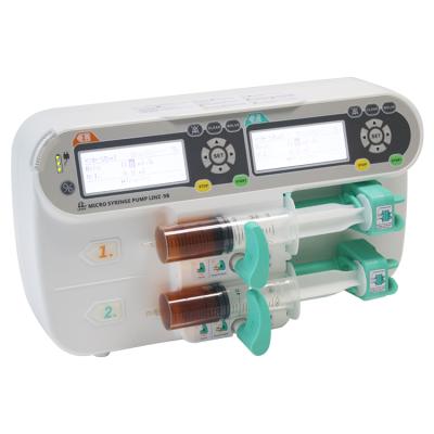 China Syringe-specific laboratory quality price suitable clinical medical supplies equipment double channel syringe pump for sale